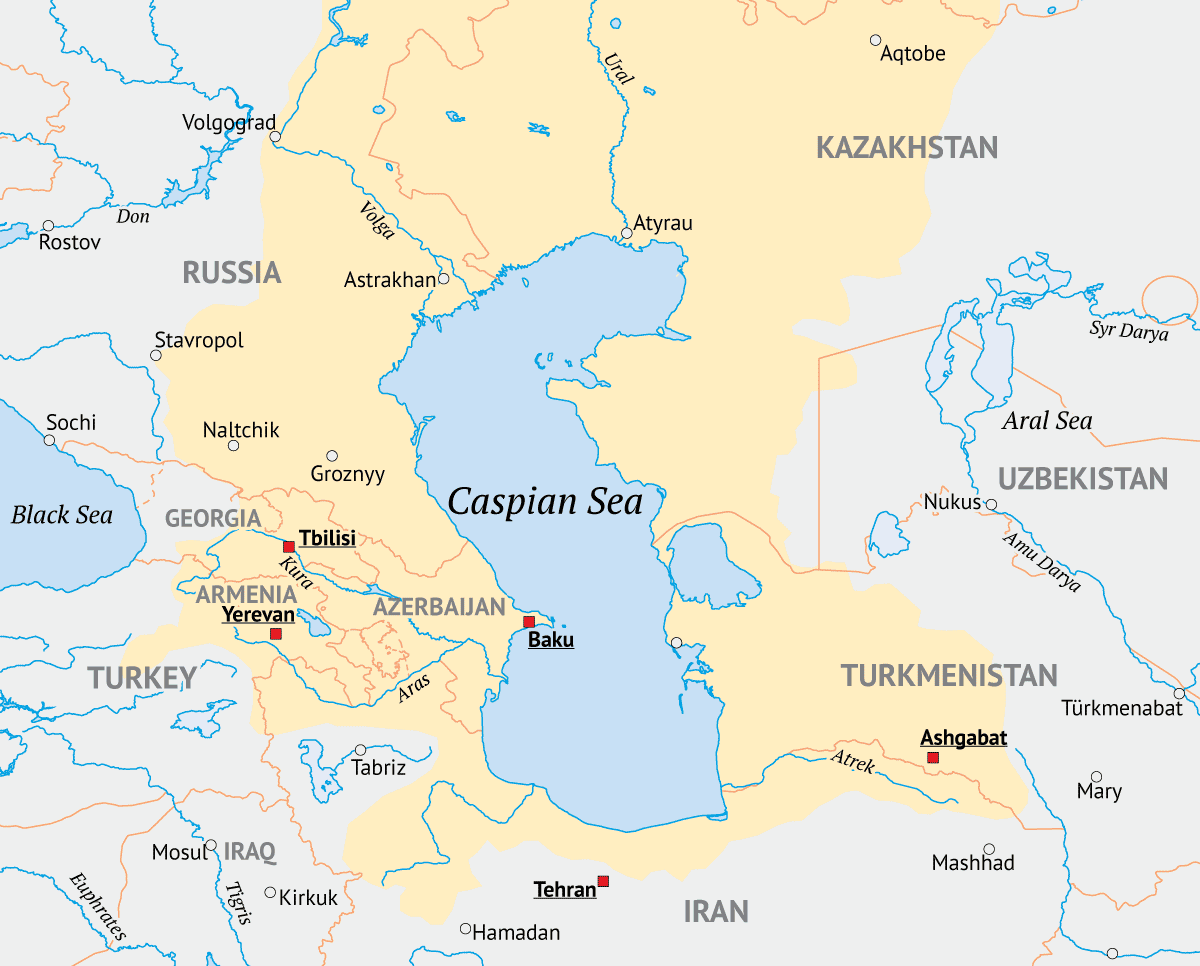 دریای مازندران، دریای کاسپی یا دریای خزر؟