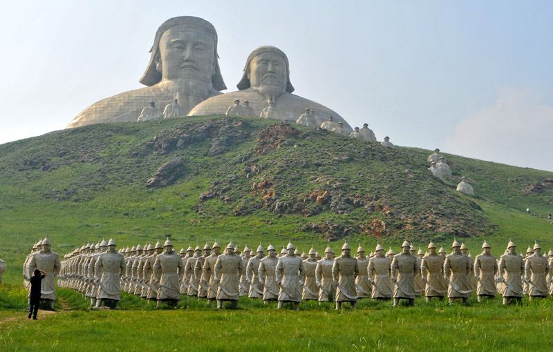 محبوبیت چنگیزخان در مغولستان